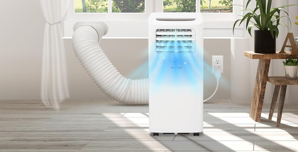 Ivation 9000 BTU Compact Portable Air Conditioner